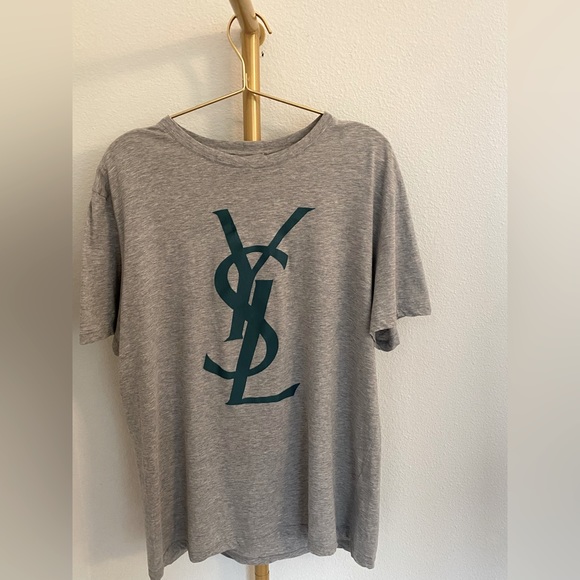 YSL Gray & Green T/Shirt. Unisex Size 3X Runs small. - Picture 4 of 16